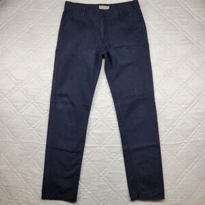 Imperiots dark blue 100% cotton‎ dress pants size 32X32